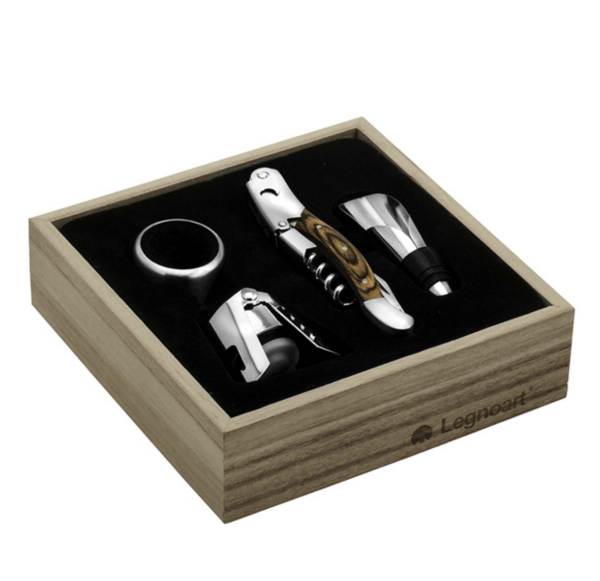 COFFRET TIRE-BOUCHON ET BOUCHON CHAMPAGNE - LEGNOART – Image 3